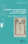 L'obligation constitutionnelle de rendre compte en Finances publiques