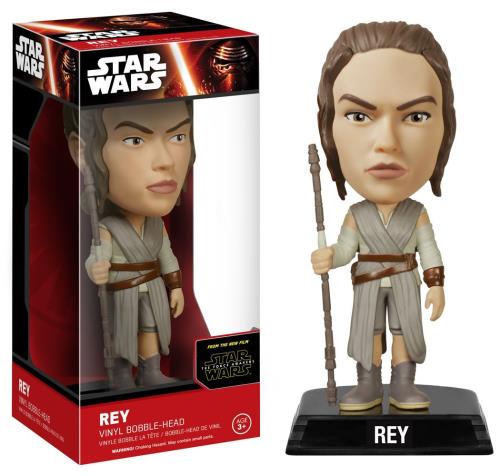 Figurine Funko Wacky Wobbler Star Wars Episode VII Rey 15 cm