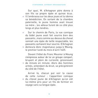 Classiques & Cie Ecole Cycle 3 - D'Artagnan, apprenti mousquetaire