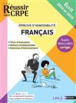 Français - Epreuve écrite - admissibilité - 2024-205