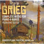 Grieg: Complete Music for Piano 4-Hands, Peer Gynt Suites - CD