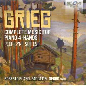 Grieg: Complete Music for Piano 4-Hands, Peer Gynt Suites - CD