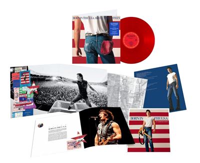 Born In The U.S.A. 40th Anniversary Edition Vinyle Rouge Translucide