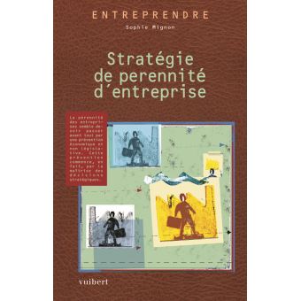 Stratégies de pérennité d'entreprise - 1
