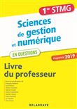 Sciences de gestion et numérique 1re STMG (2019) - Pochette - Livre du professeur