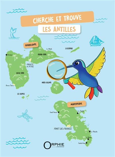 Cherche et trouve, Les Antilles -  Collectif - cartonné