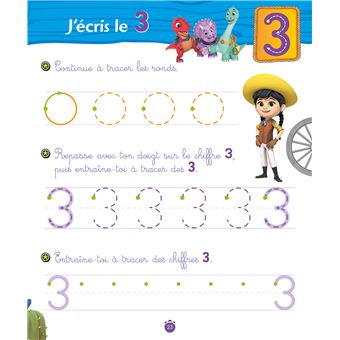 DINO RANCH - J'apprends les premiers chiffres - Petite Section