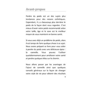 Régime à la cannelle