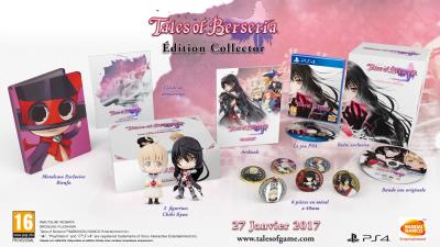 Pochette avant du jeu Tales of Berseria Edition Collector PS4