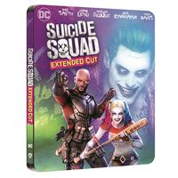Suicide Squad Edition Comic Steelbook Blu-ray 4K Ultra HD