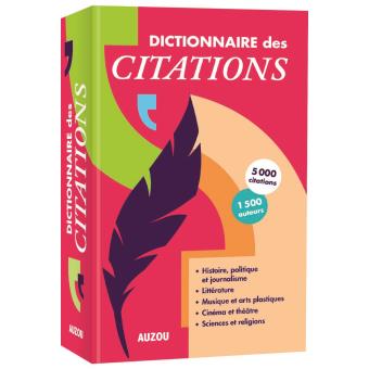 Dictionnaire des citations poche