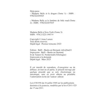 Madame Belle à New-York