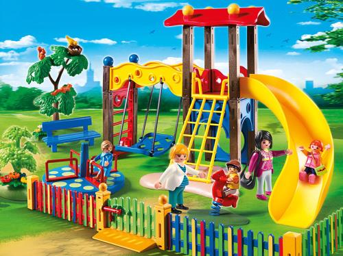 PLAYMOBIL 5568 Square pour Enfants avec Jeux - Playmobil - Achat & prix