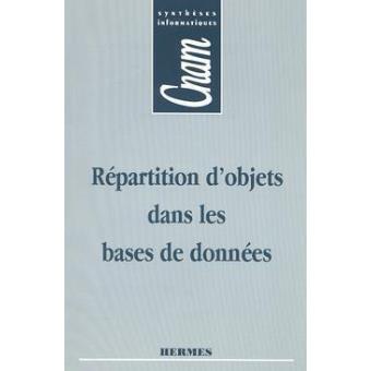 Répartition d'objets dans les bases de données