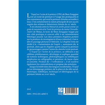 Esquif sur l’océan de la peinture