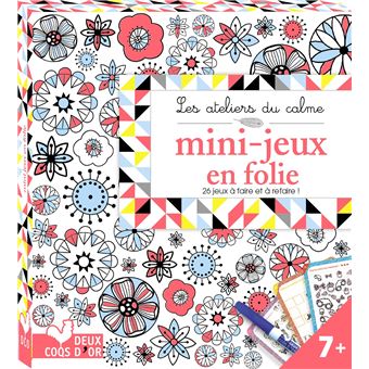 Mini jeux - mini boîte avec feutre veleda