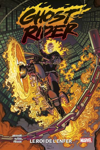 Ghost Rider T01 : Le roi de l'Enfer - Ed Brisson - cartonné
