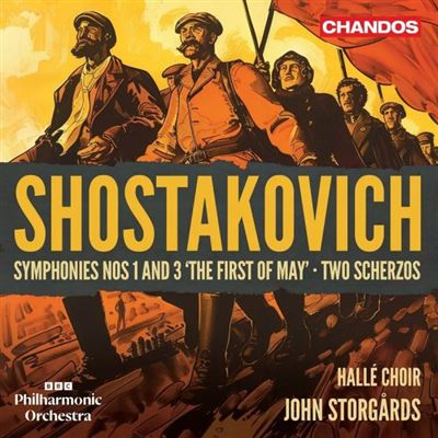 Shostakovich : Symphonies Numéros 1-3 Two Scherzos