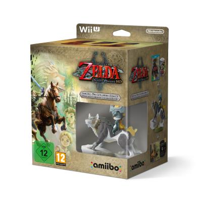 The Legend of Zelda Twilight Princess HD + Amiibo The Legend of Zelda Link Loup + CD Audio
