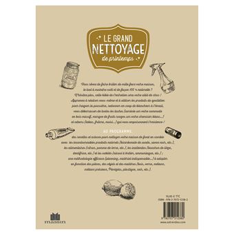 Le grand nettoyage de printemps