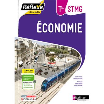 Pochette Réflexe - Economie Tle STMG BAC - 2024 - Pochette - élève