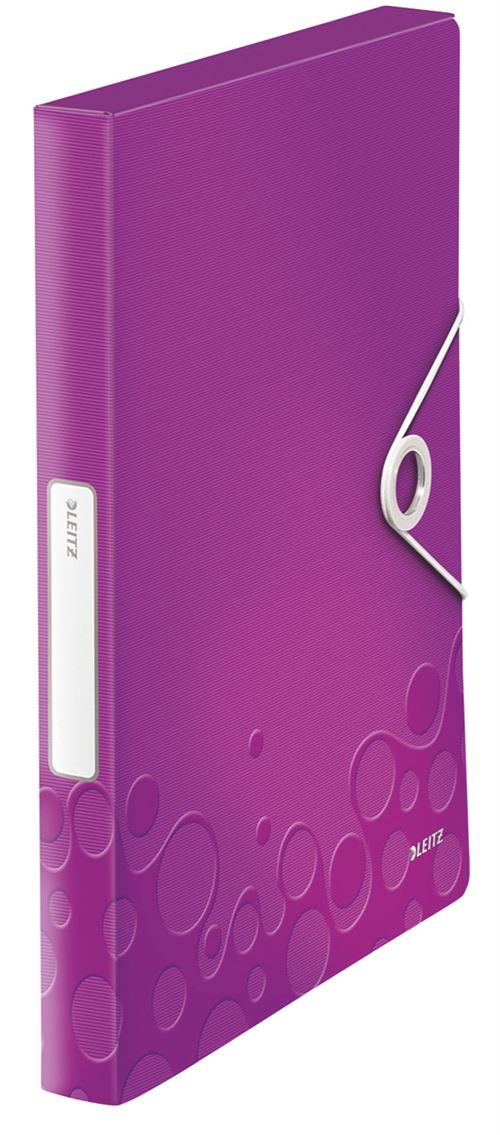 LEITZ WOW BTE DE CLASSEMENT DOS 3CM VIOL