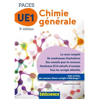 PACES UE1 Chimie générale - 1