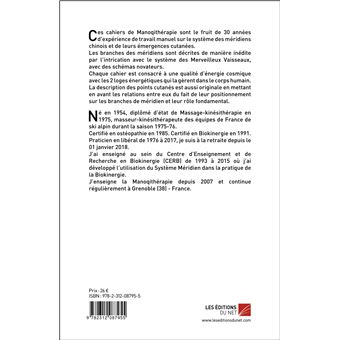 Les cahiers de Manoqithérapie – Volume 4 : La qualité Eau