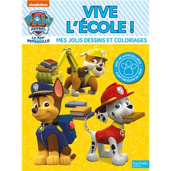 Pat' Patrouille - Vive l'école ! - Coloriages
