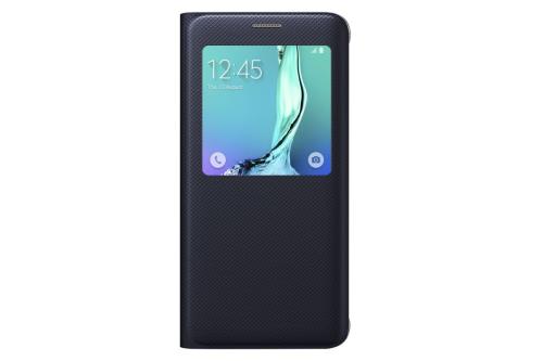 Etui Samsung S View Cover pour Galaxy S6 Edge+ Noir