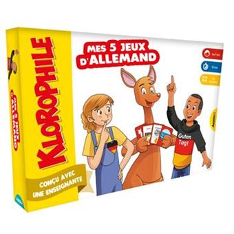 Mes 5 jeux d'Allemand avec Klorophile