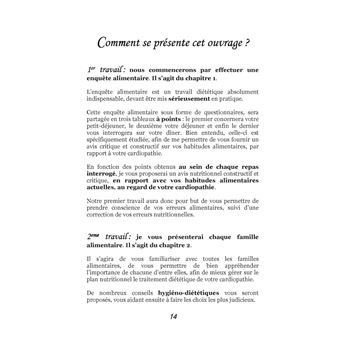Quelle alimentation pour l'angine de poitrine ?