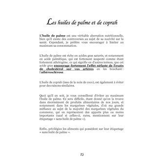 Quelle alimentation pour l'angine de poitrine ?