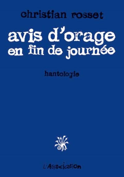 Avis d'orage en fin de journée