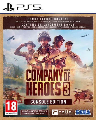 Company Of Heroes 3 : Console Edition PS5 - FR/NL