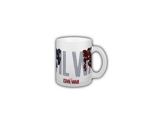 SEMIC MUG RUNNING TO BATTLE, MARVEL CIVI
