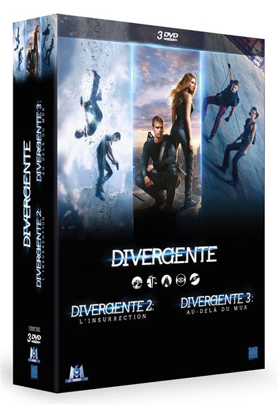 Coffret Divergente La trilogie DVD