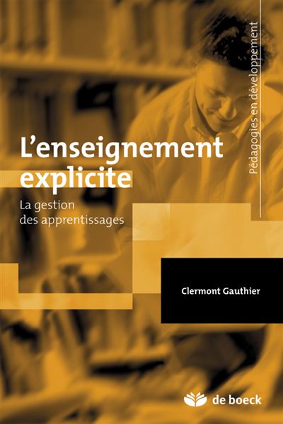 Enseignement explicite et réussite des élèves