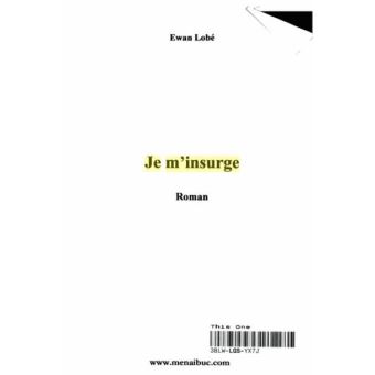 Je m'insurge