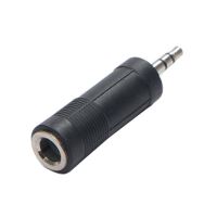 Adaptateur Temium Jack 3.5 Mâle vers 6.35 Femelle Noir
