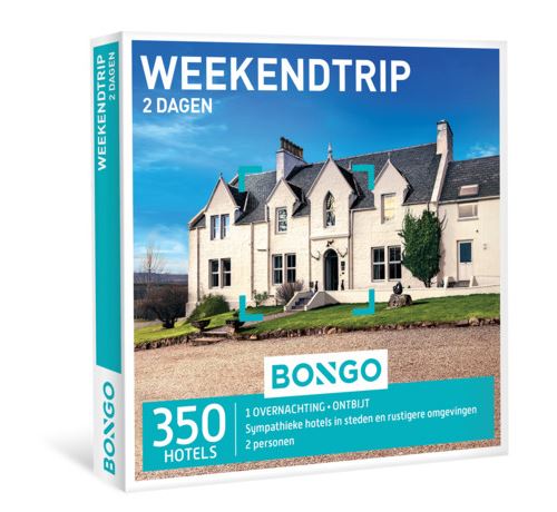 Bongo NL Giftcard GC Weekendtrip 2 Dagen