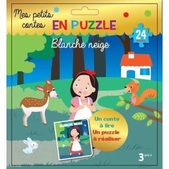 Blanche neige - Mes petits contes en puzzle