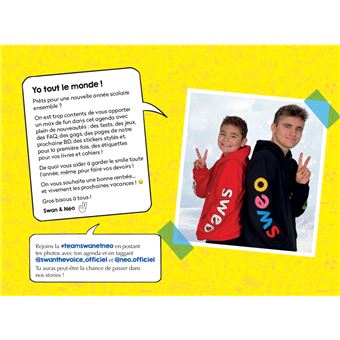 Swan & Néo Agenda 2023-2024