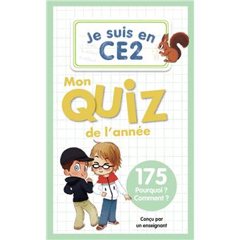 Je suis en CE2 - Mon quiz de l'année