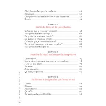 Ces mots qui nous libèrent - 50 antidotes à la négativité, la peur et l'anxiété