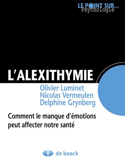 L'alexithymie