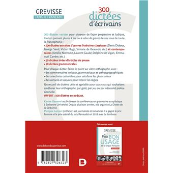 300 dictées d’écrivains