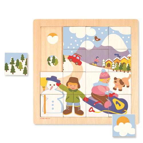 Puzzle Hiver Goula