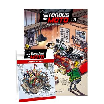 Les Fondus de moto - tome 11 + Calendrier 2021 offert