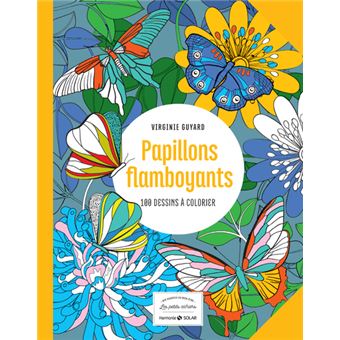 Papillons flamboyants - 100 dessins à colorier